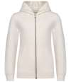 NS405 Native Spirit Kids Full Zip Hoodie Ivory colour image